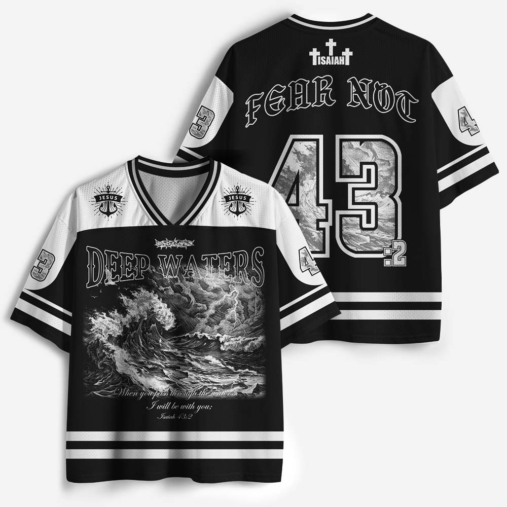Deep Waters Graphic Mesh Jersey