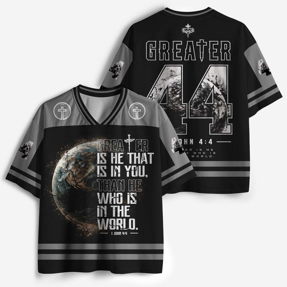 Greater Within Graphic Mesh Jersey