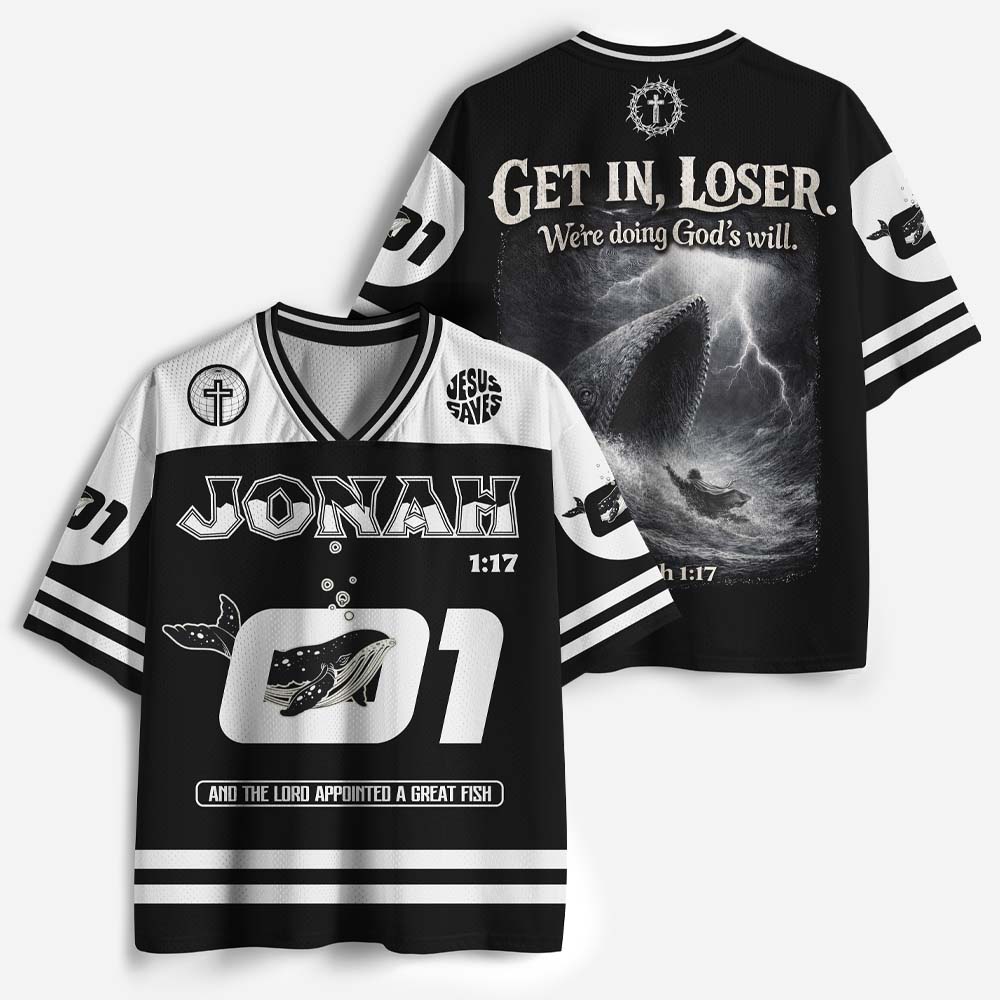 Whale Ride Graphic Mesh Jersey