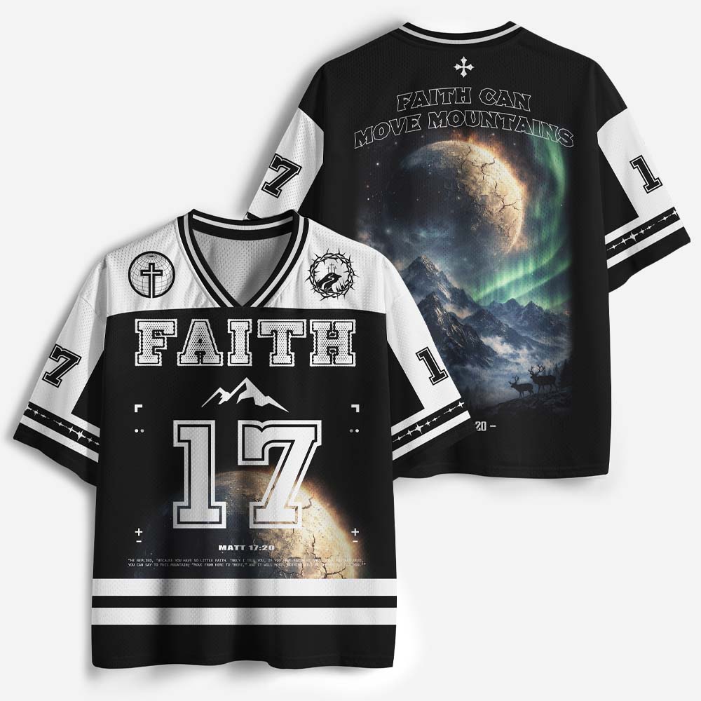 Move Mountains Graphic Mesh Jersey