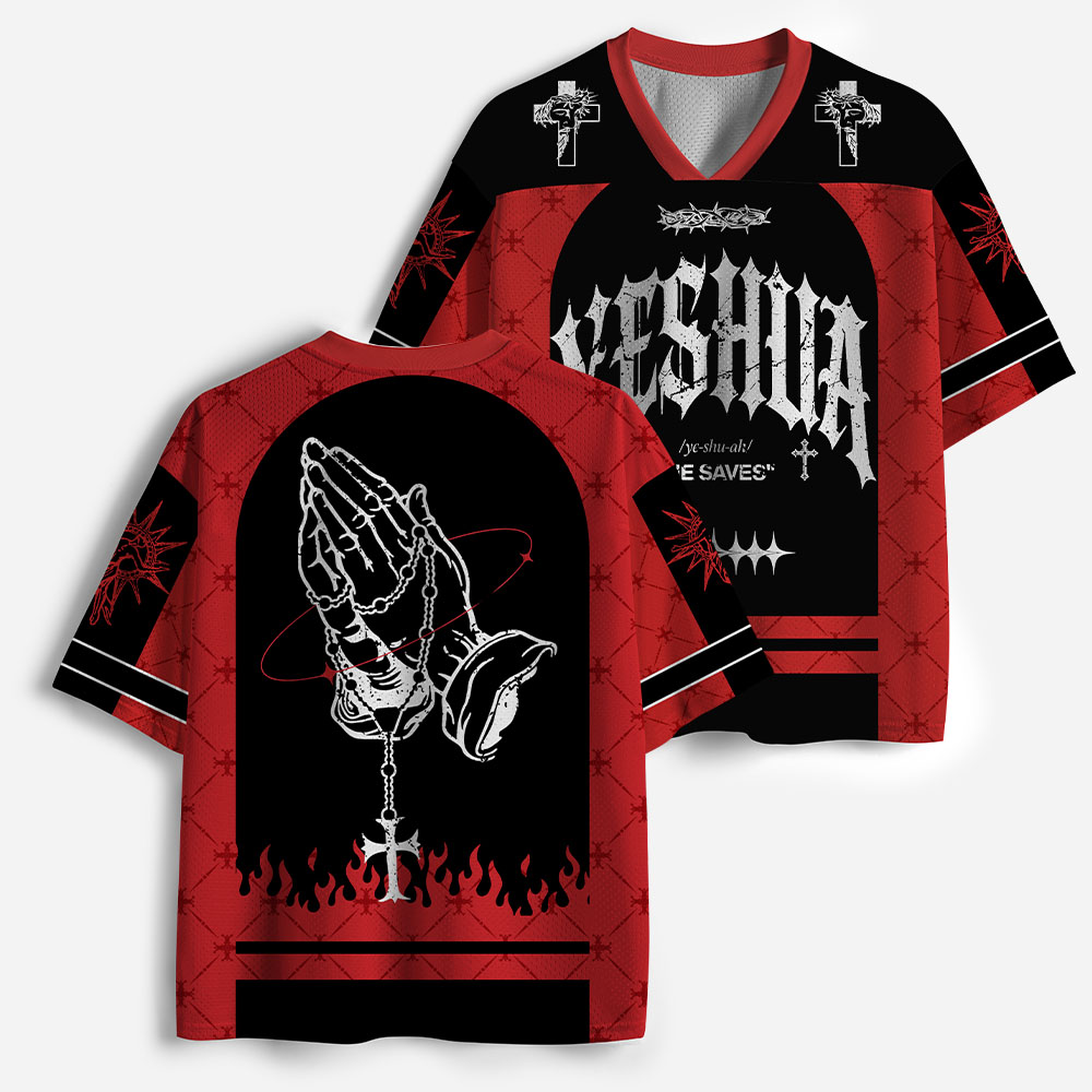 Rescue Message Graphic Mesh Jersey
