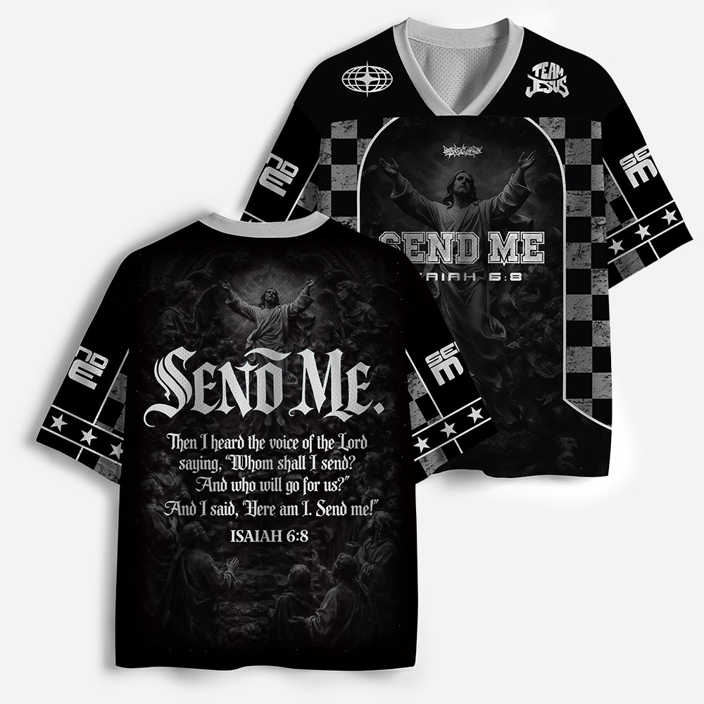 Send Me Graphic Mesh Jersey