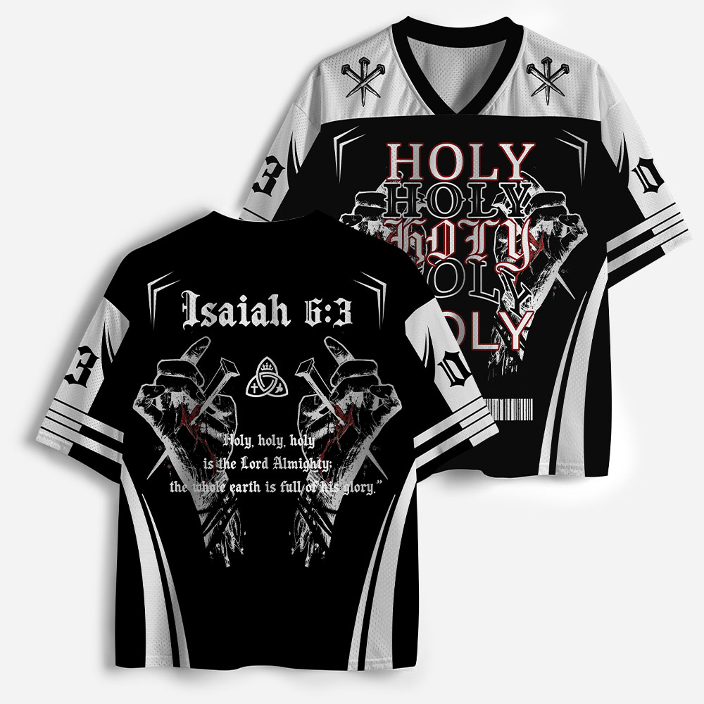 Threefold Praise Graphic Mesh Jersey