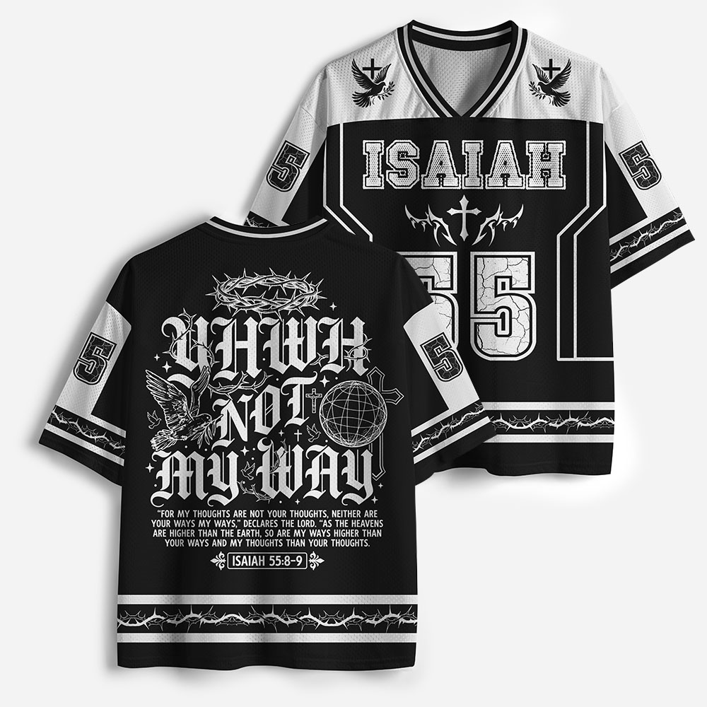 Not My Way Graphic Mesh Jersey
