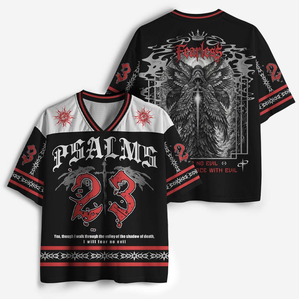 Fearless Graphic Mesh Jersey