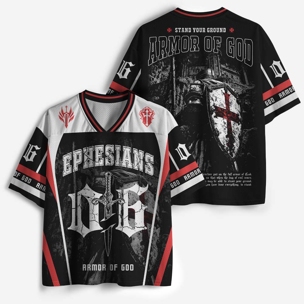 Shield Knight Graphic Mesh Jersey