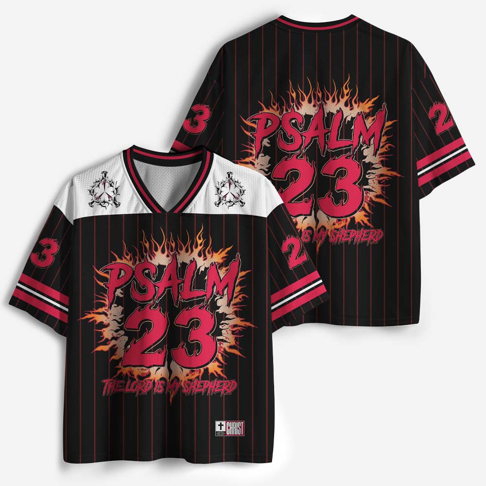 Flame 23 Graphic Mesh Jersey