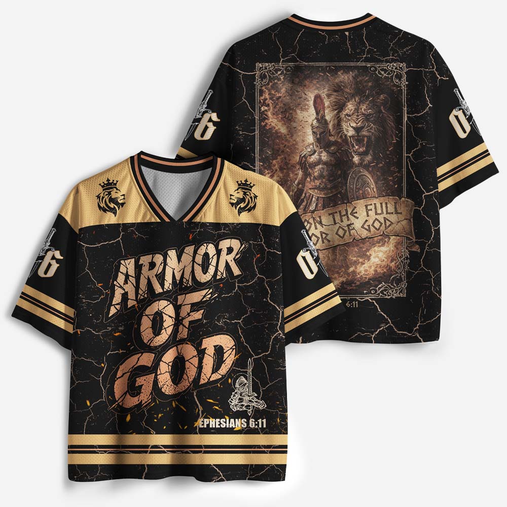 Armor Lion Graphic Mesh Jersey