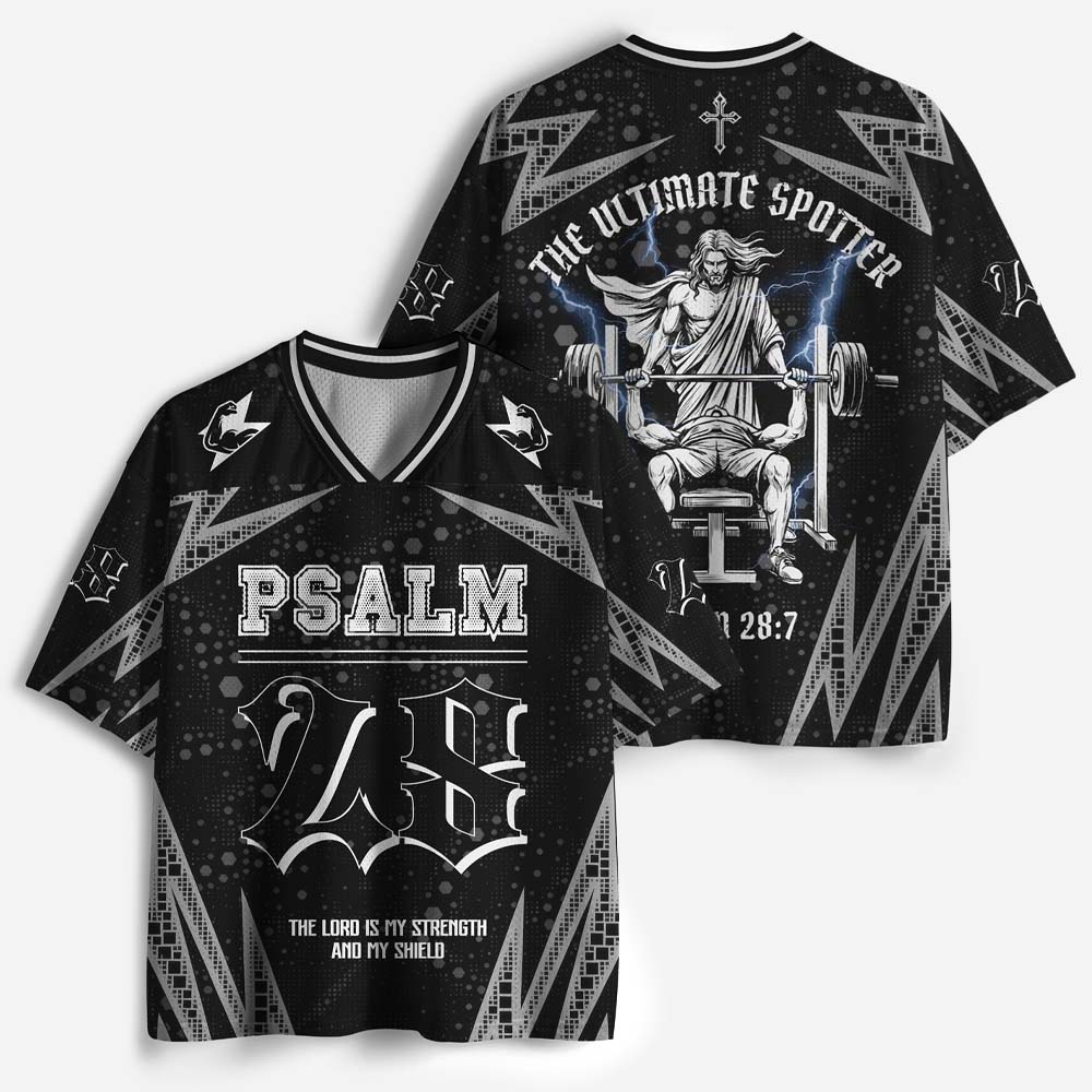 Angel Graphic Graphic Mesh Jersey