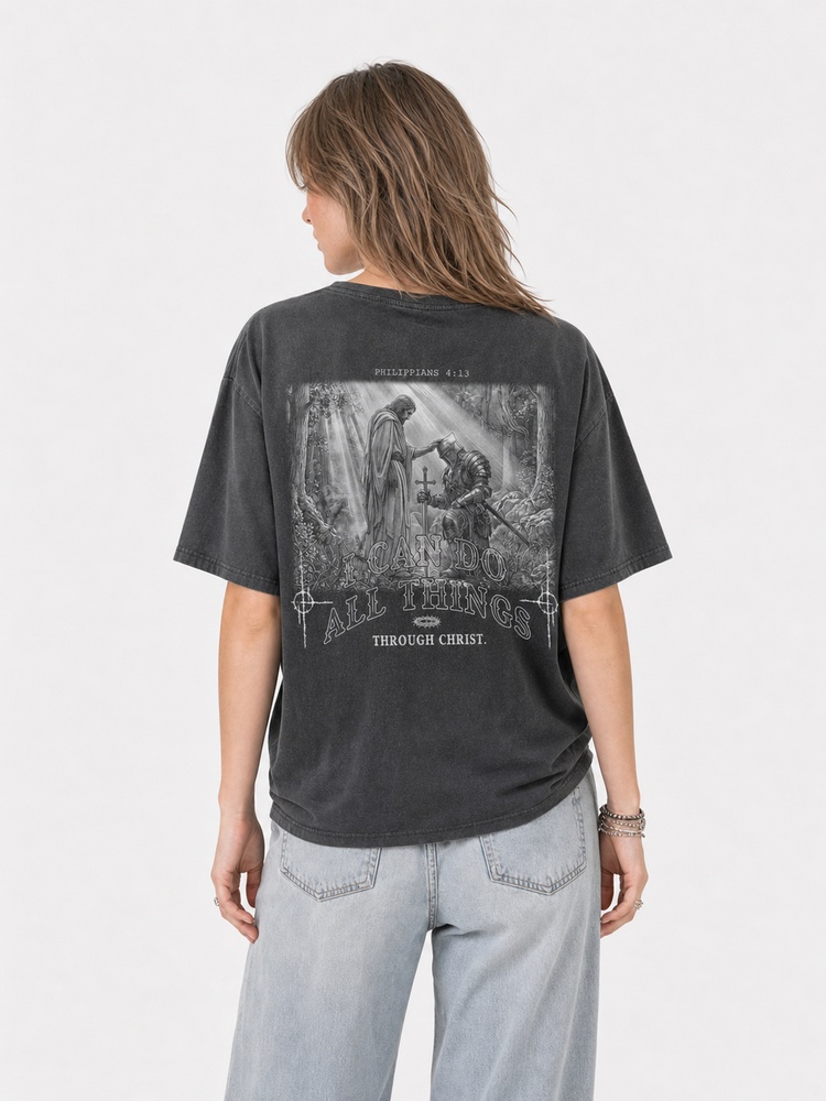 I Can Do All Things Vintage Washed T-Shirt