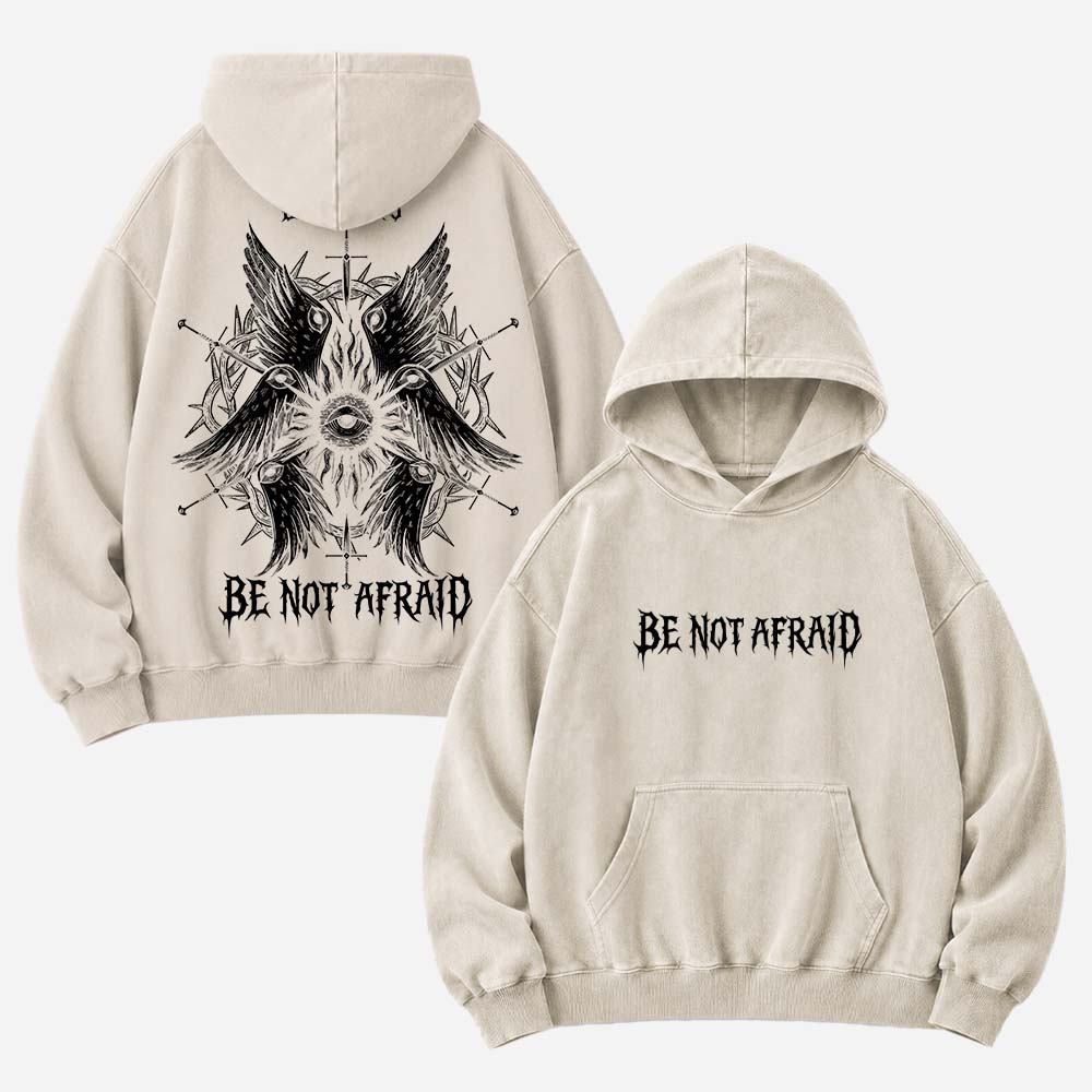 Fearless Wing Vintage Washed Hoodie