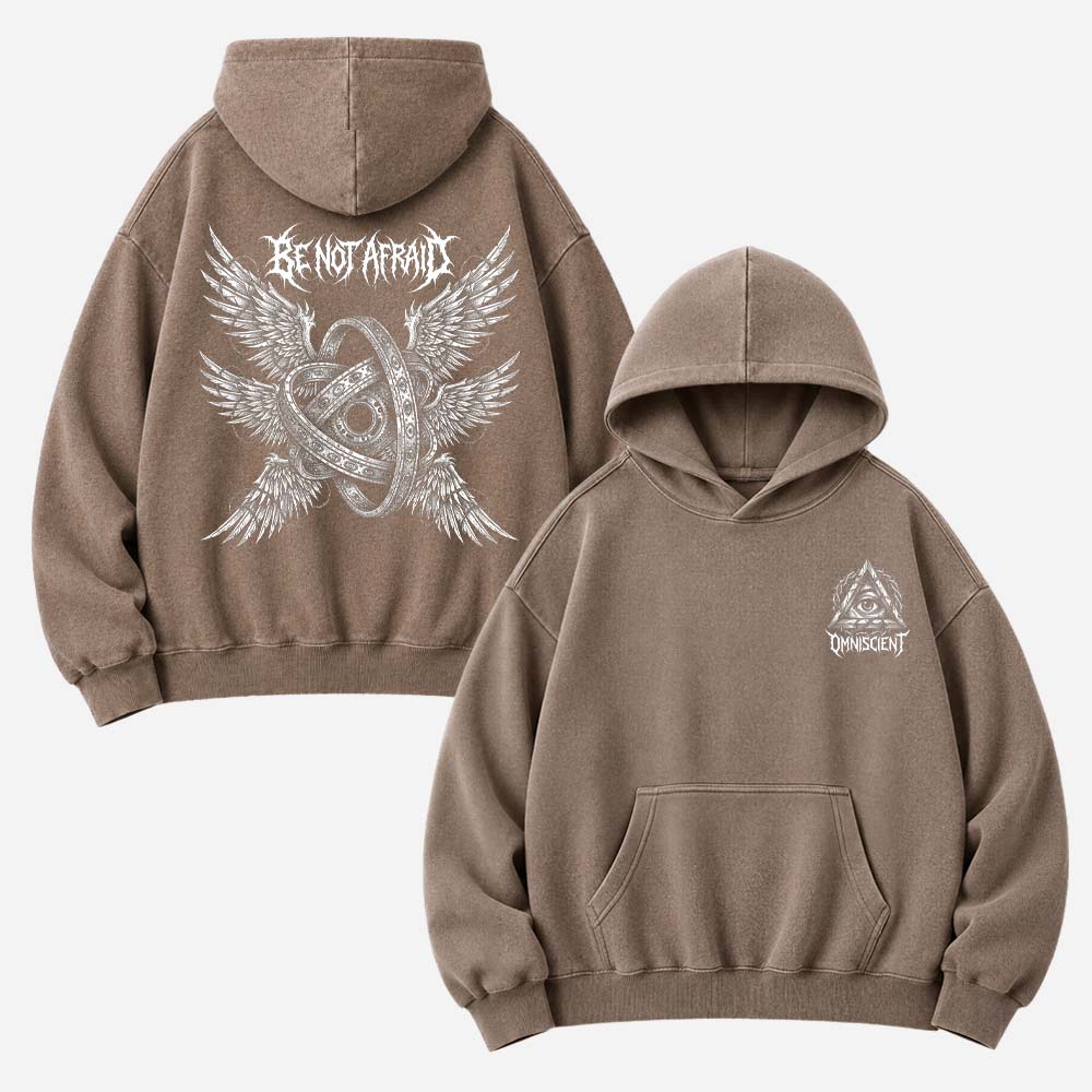Fearless Eye Wing Vintage Washed Hoodie