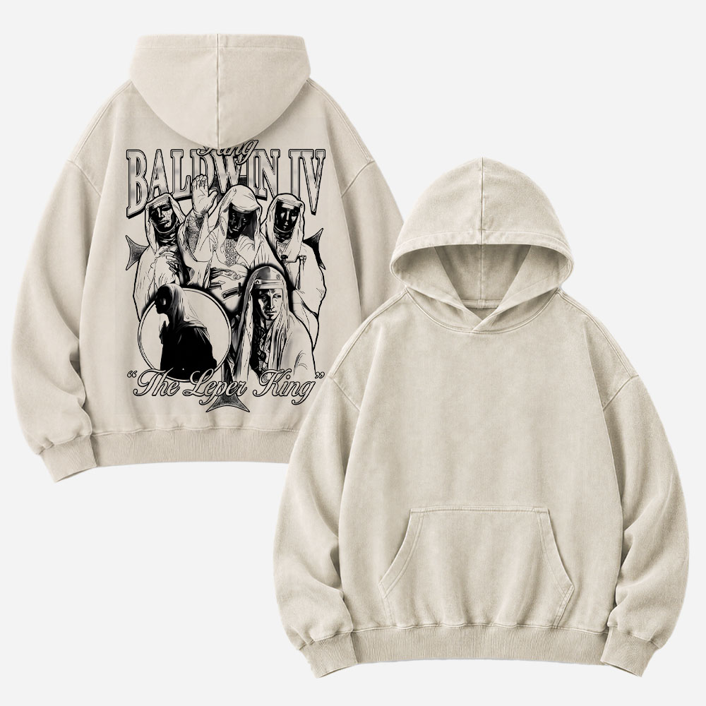 Masked King Vintage Washed Hoodie