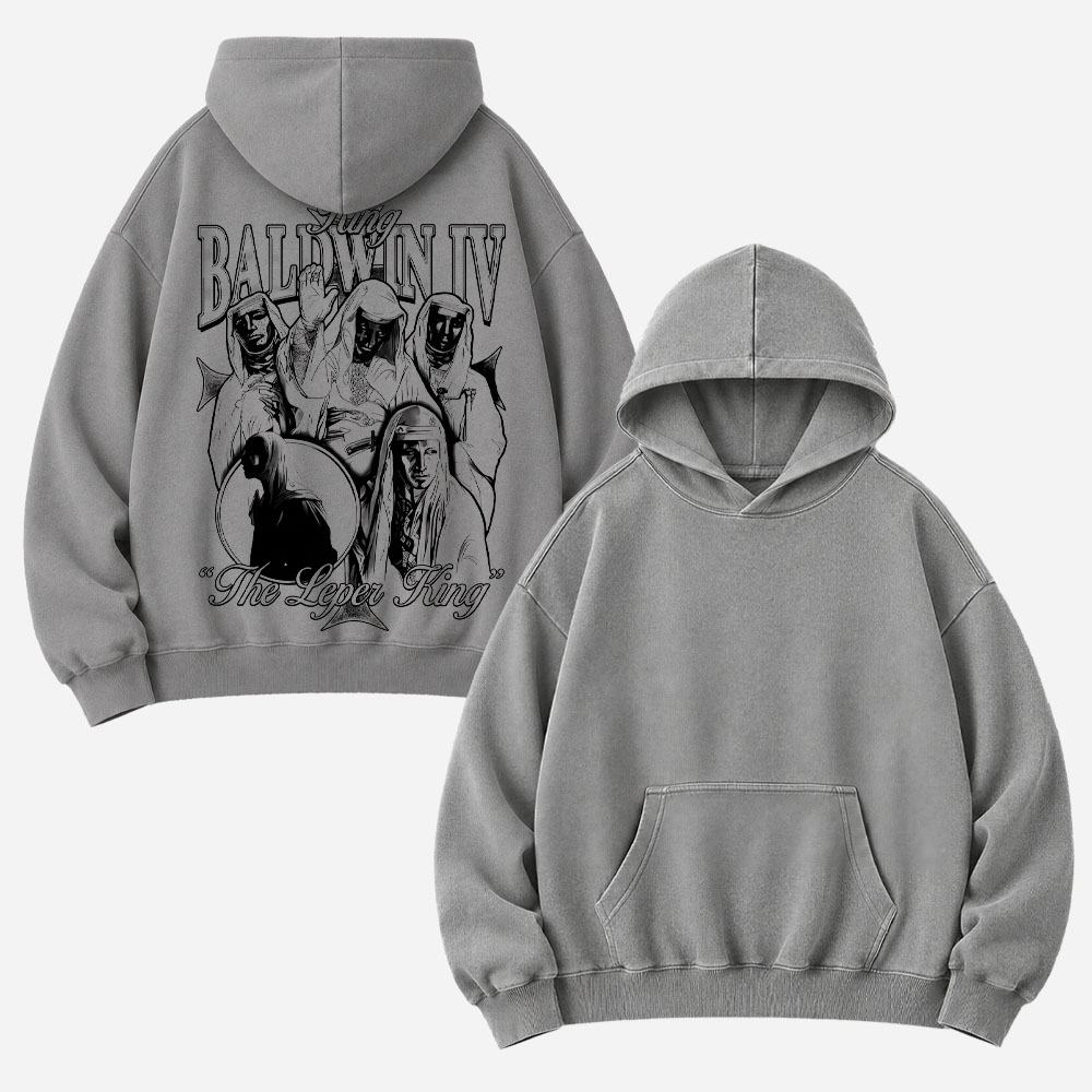 Masked King Vintage Washed Hoodie