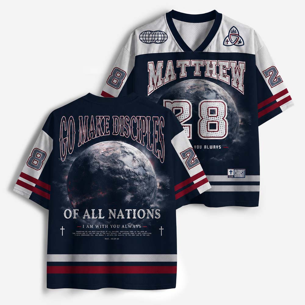All Nations Graphic Mesh Jersey