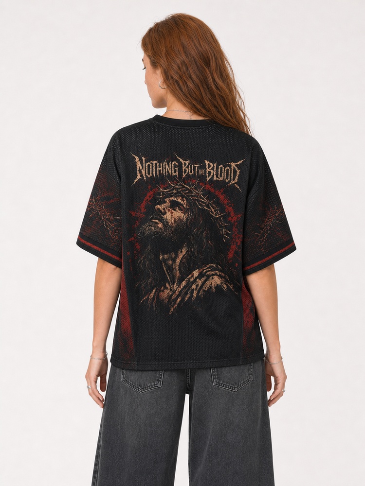 Thorn Blood Graphic Mesh Jersey