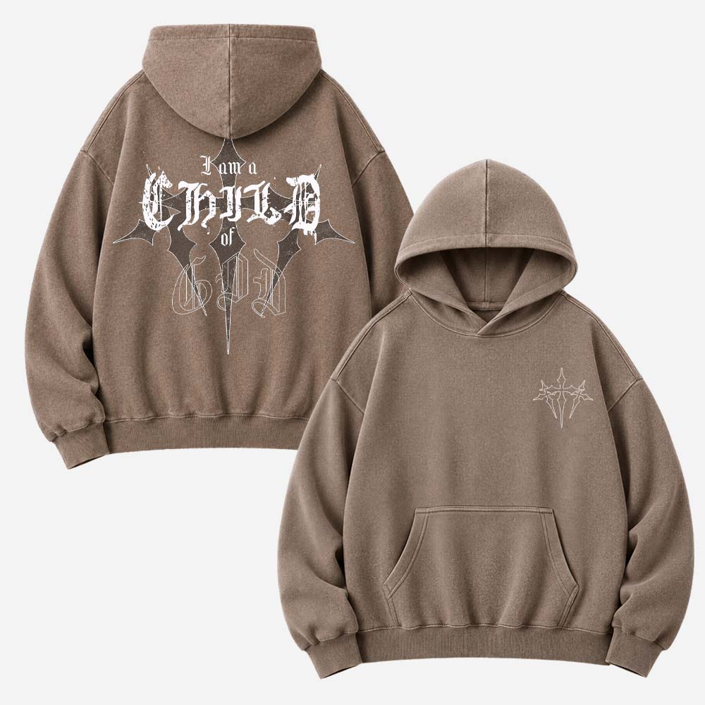 Child Emblem Vintage Washed Hoodie