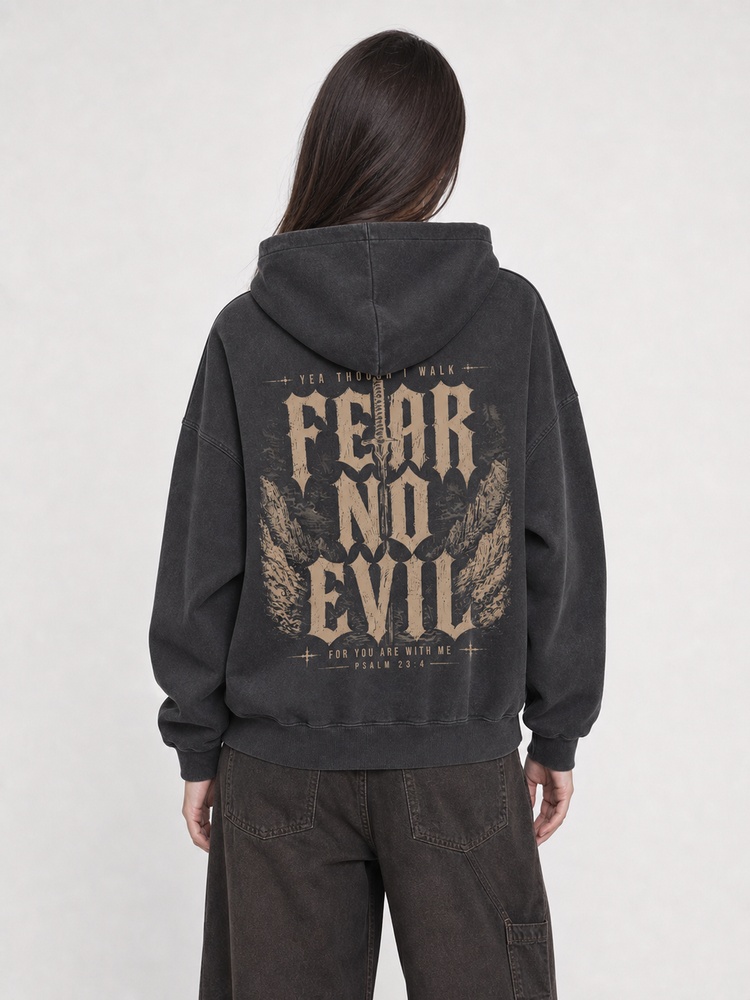 Fearless Wings Vintage Washed Hoodie