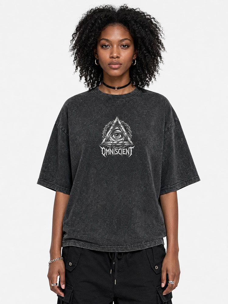 Fearless Eye Wing Vintage Washed T-Shirt