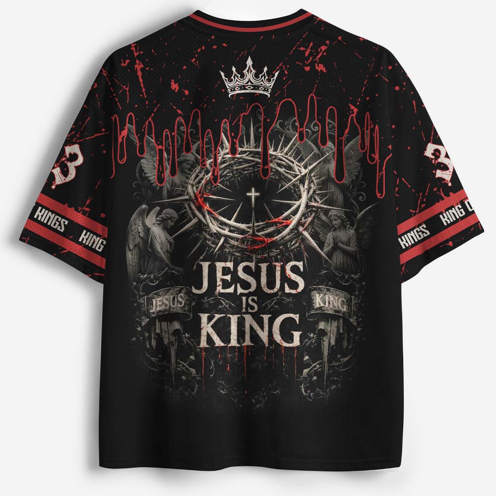 Thorn Crown Graphic Mesh Jersey