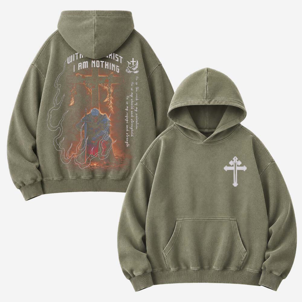 Shadow Knight Vintage Washed Hoodie