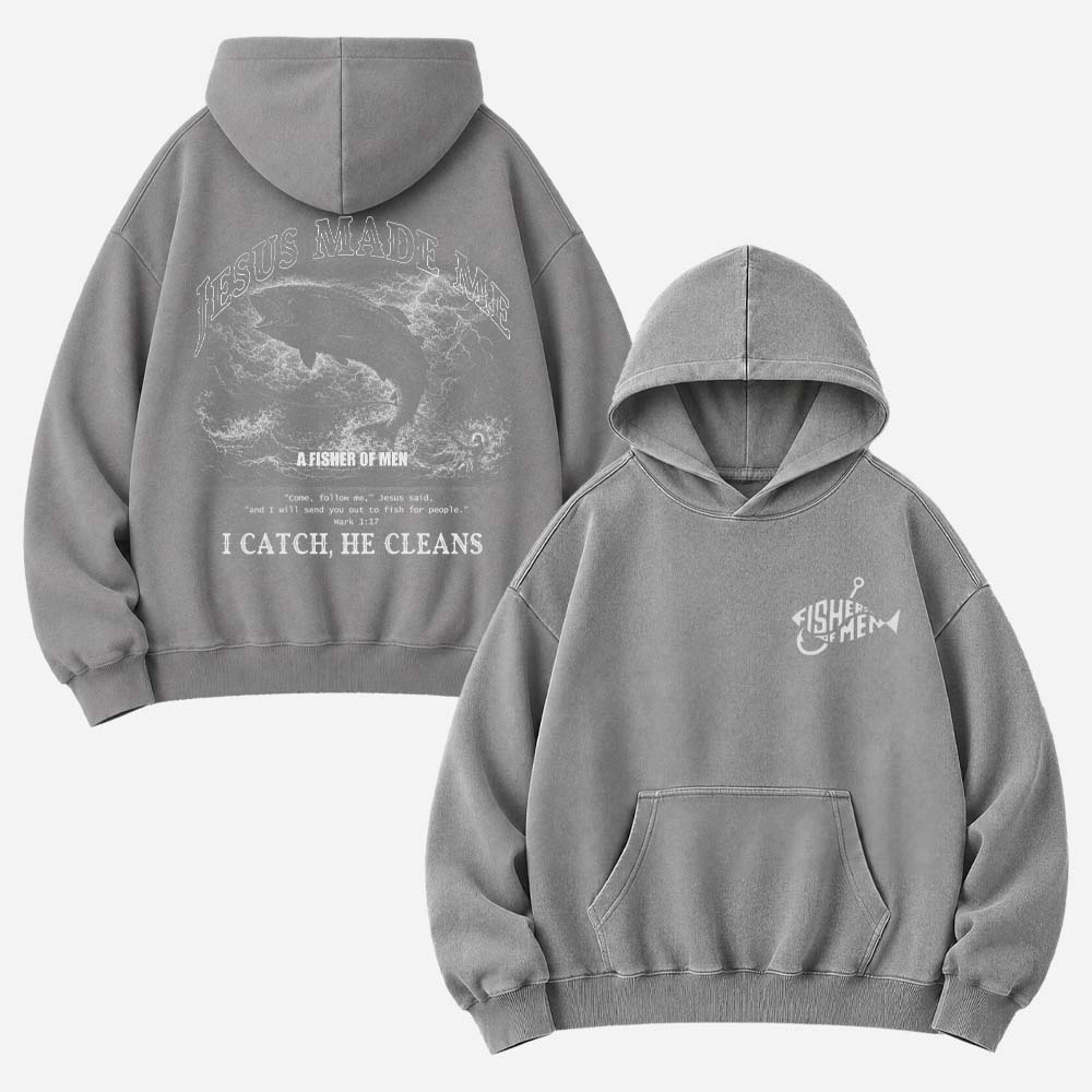 Fisherman Vintage Washed Hoodie