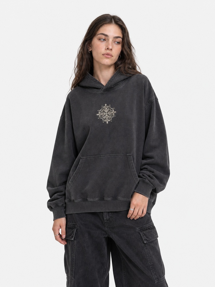 Dove Garden Vintage Washed Hoodie