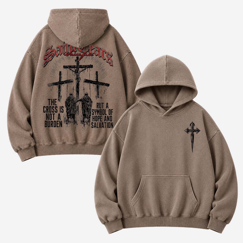 Hope Emblem Vintage Washed Hoodie