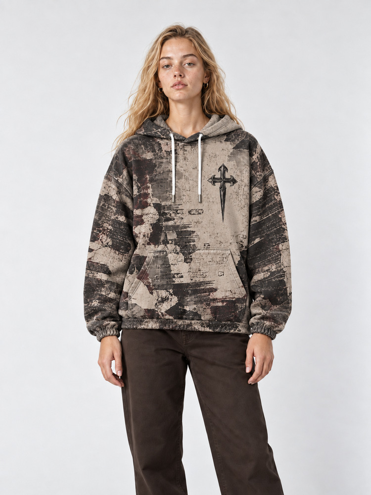 Rising Light All Over Print Scuba Hoodie