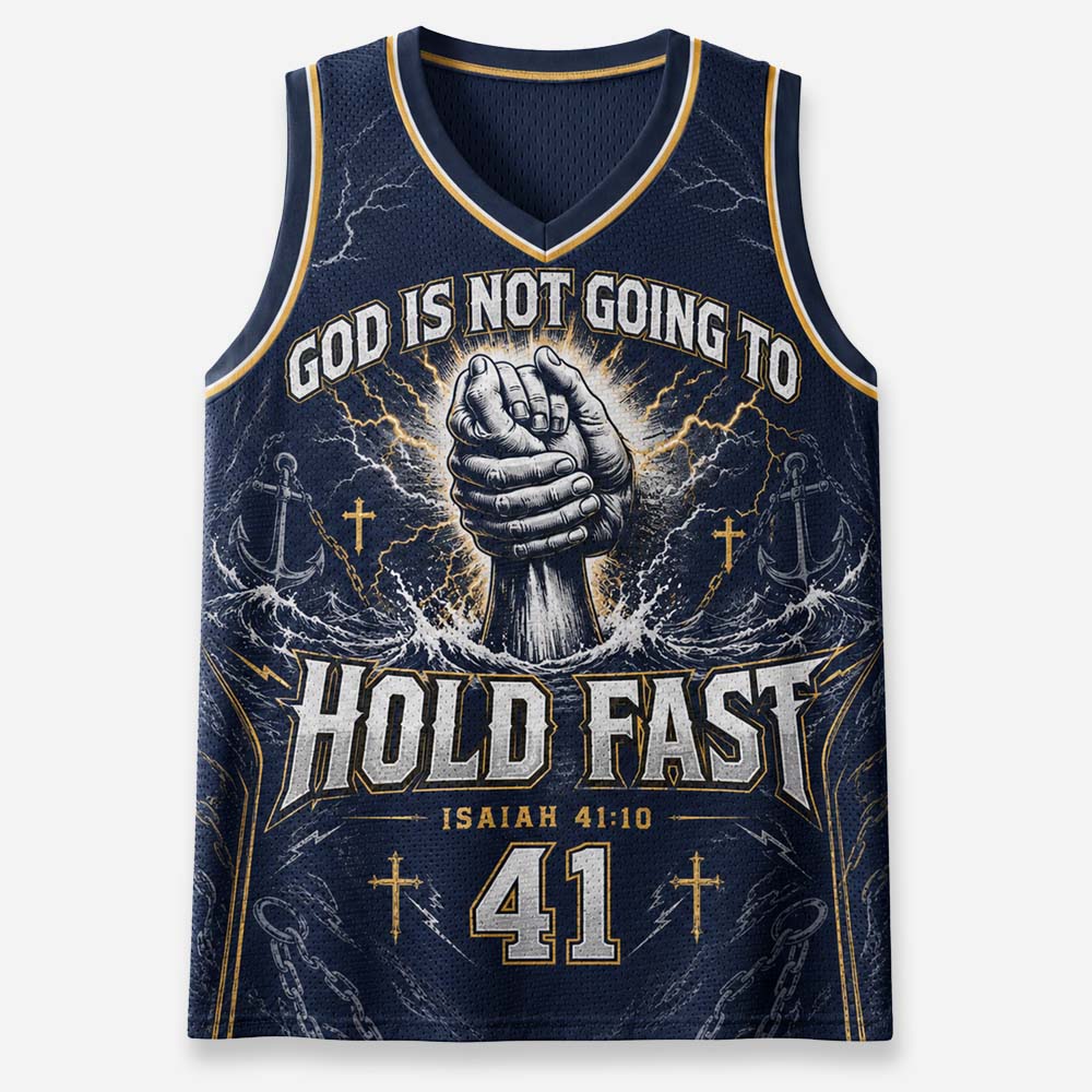 Hold Fast Graphic Mesh Jersey Tank Top
