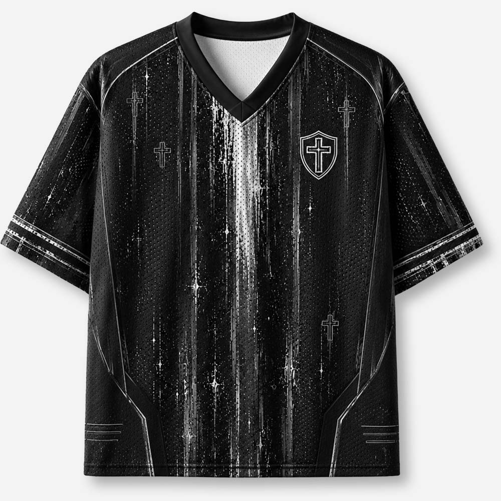 Forgiveness Graphic Mesh Jersey