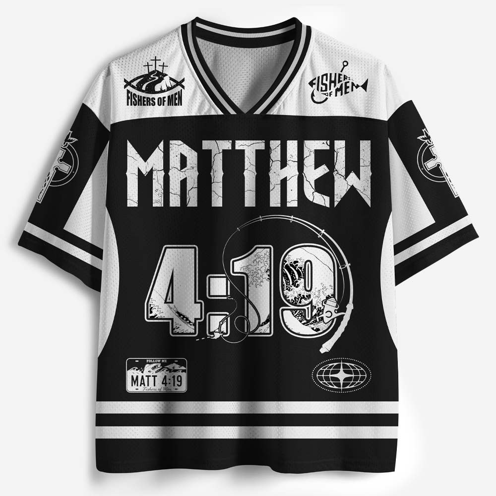 Storm Fish Graphic Mesh Jersey