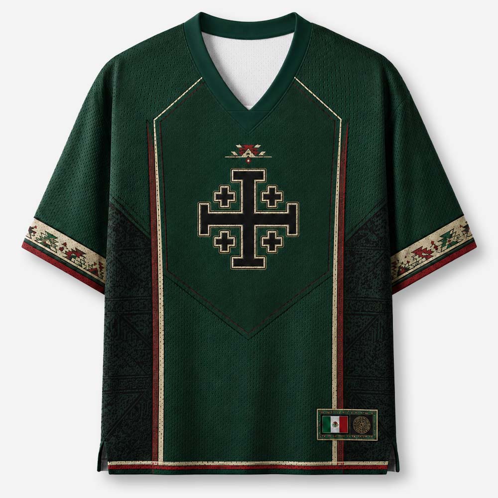 Masked King Graphic Mesh Jersey