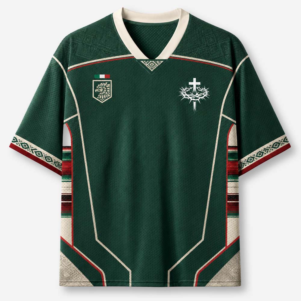 Strength Root Graphic Mesh Jersey