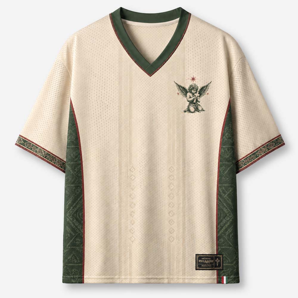 Angel Graphic Mesh Jersey