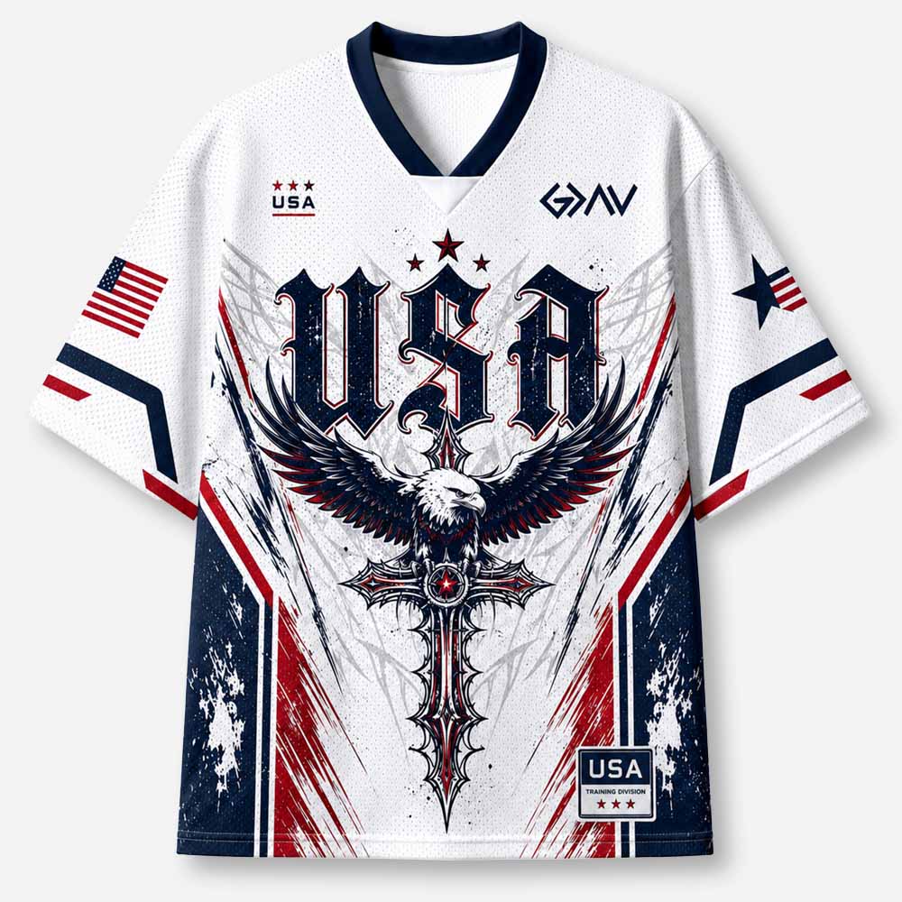 Mountain Crest Graphic Mesh Jersey