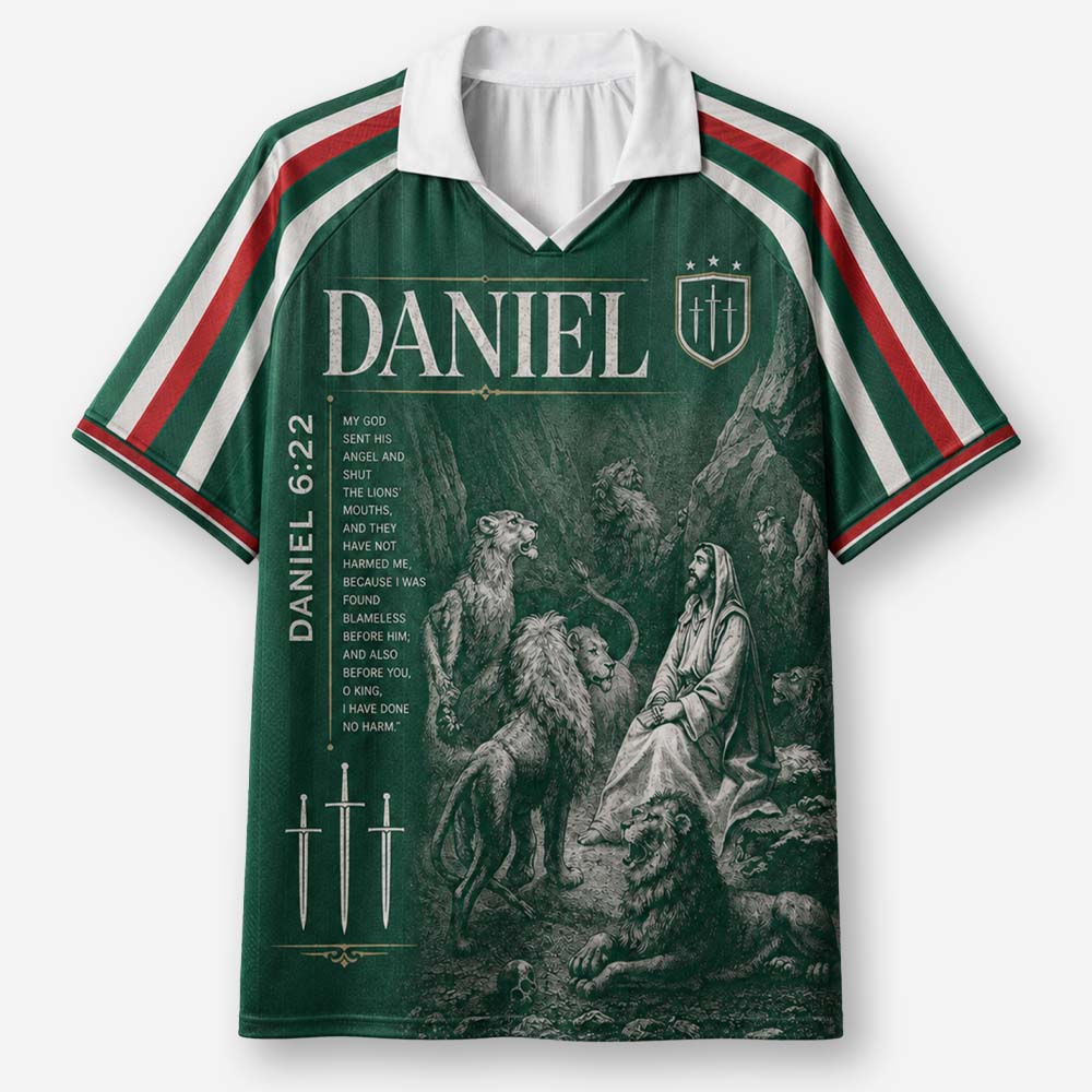 Lions Den Graphic Collar Jersey