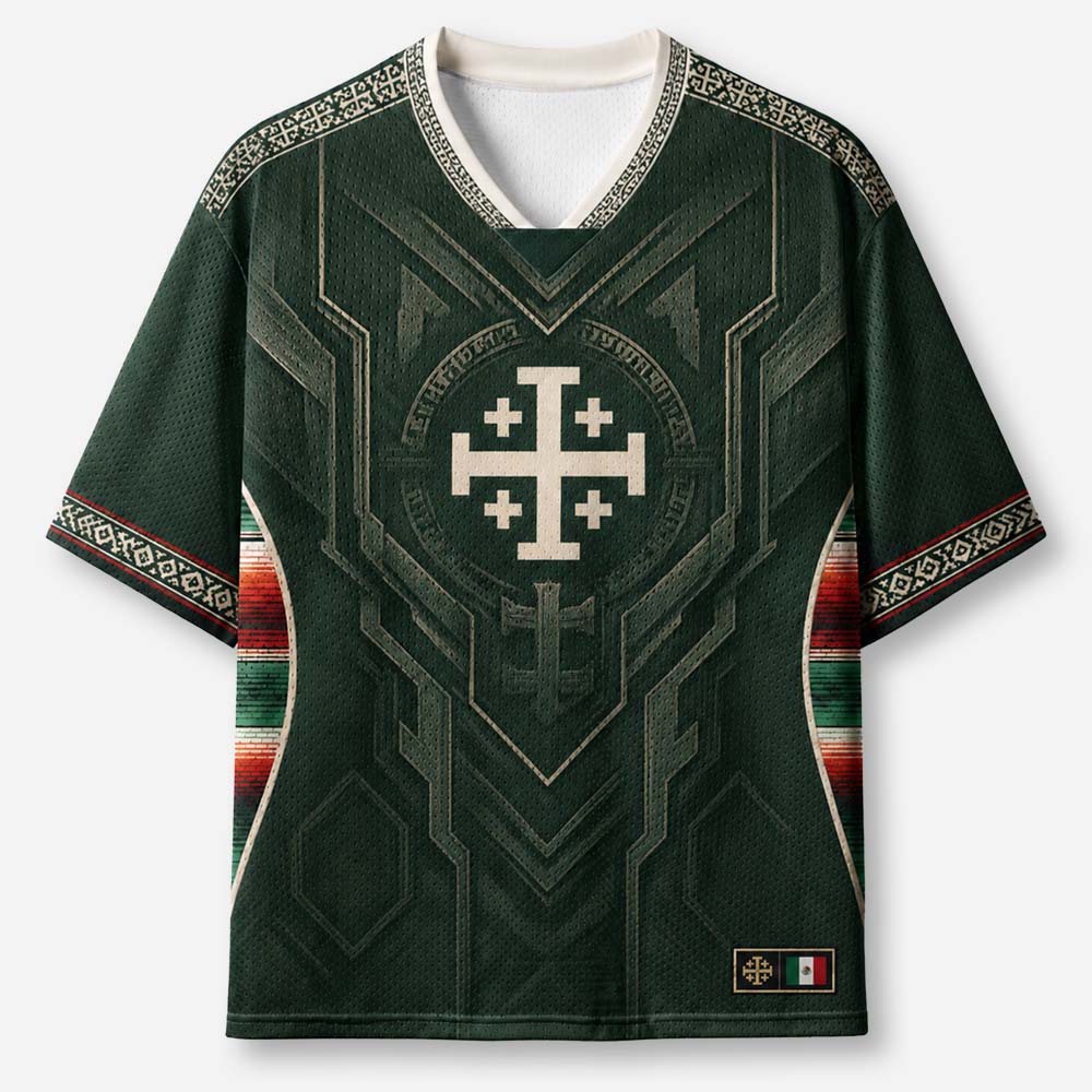 Masked King Graphic Mesh Jersey