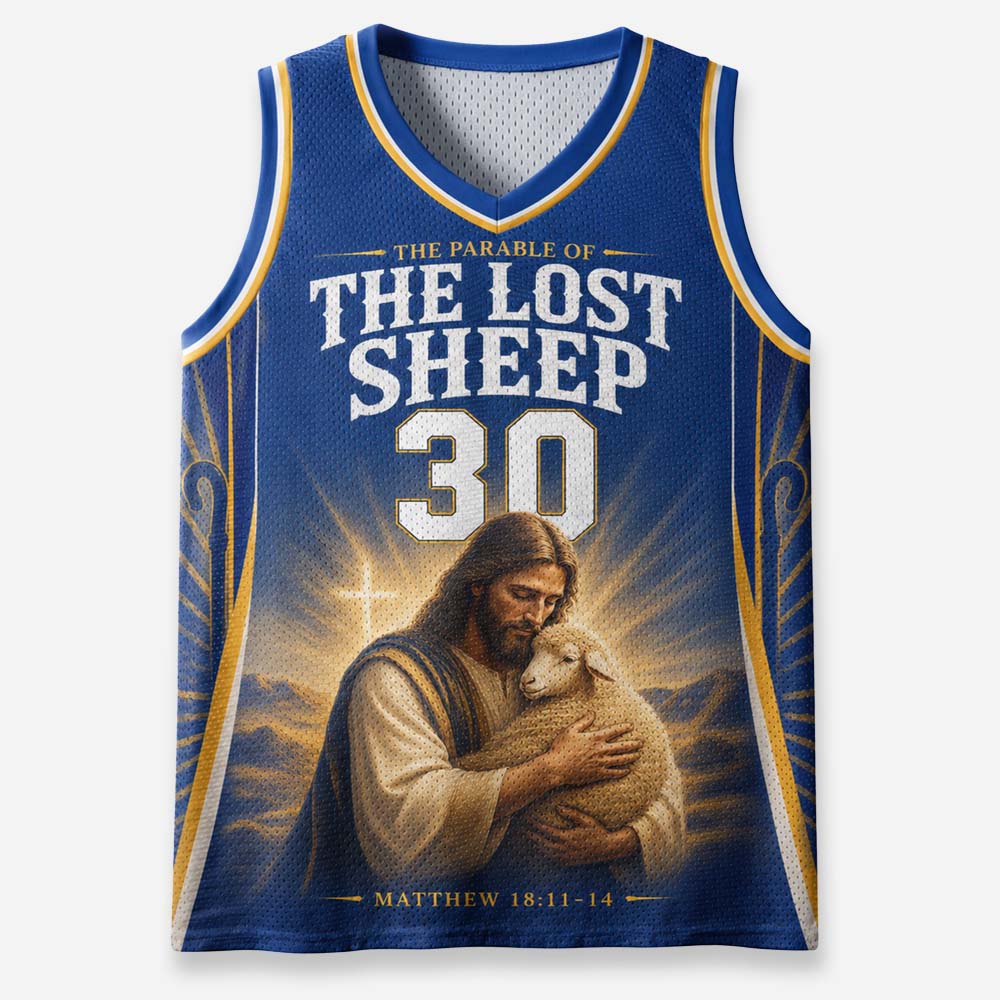 The Lost Sheep Graphic Mesh Jersey Tank Top