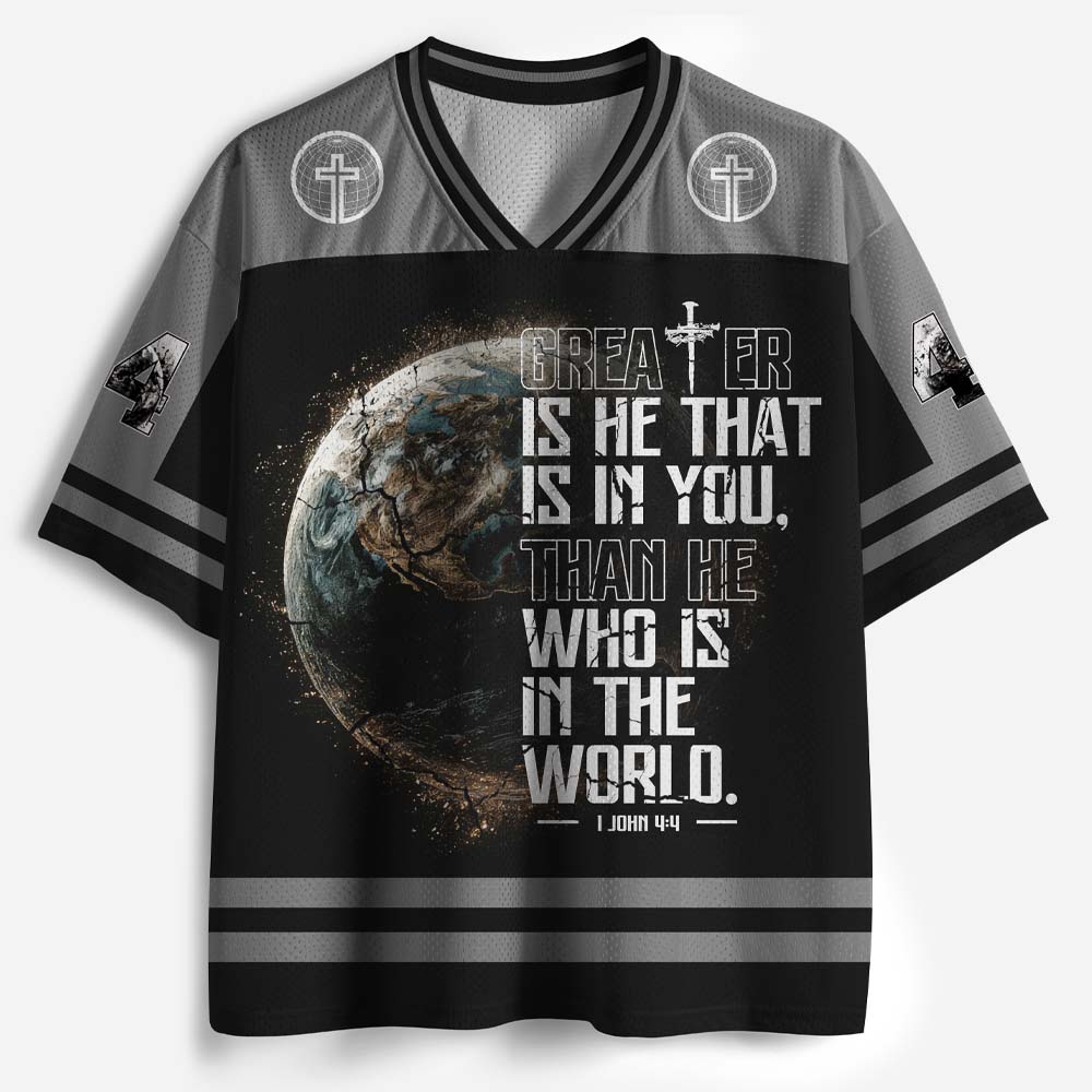 Greater Within Graphic Mesh Jersey