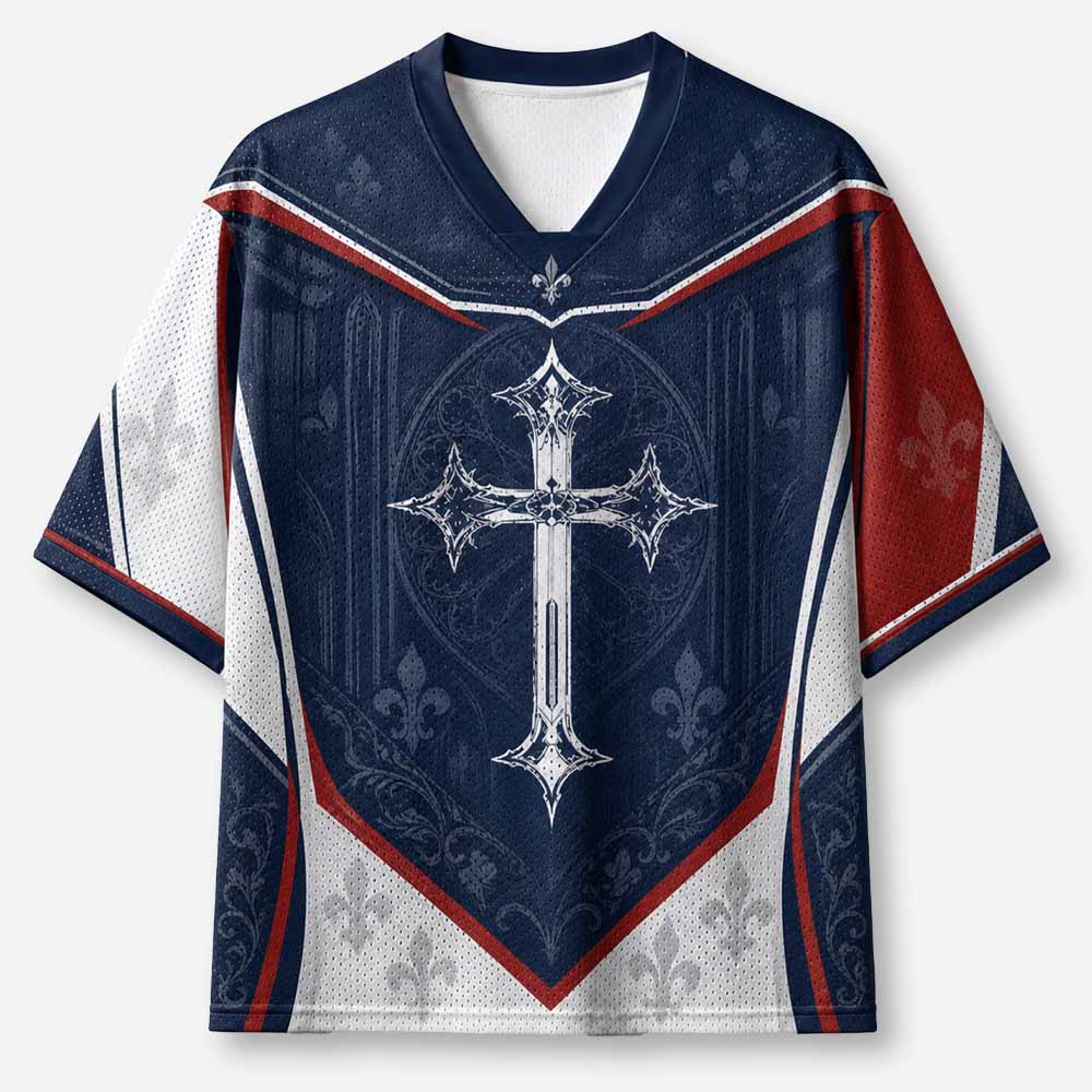 Crown Statement Graphic Mesh Jersey