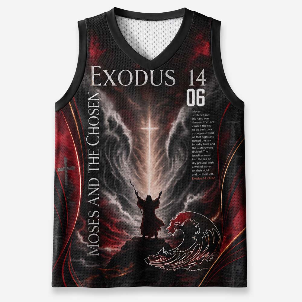Parted Waters Graphic Mesh Jersey Tank Top