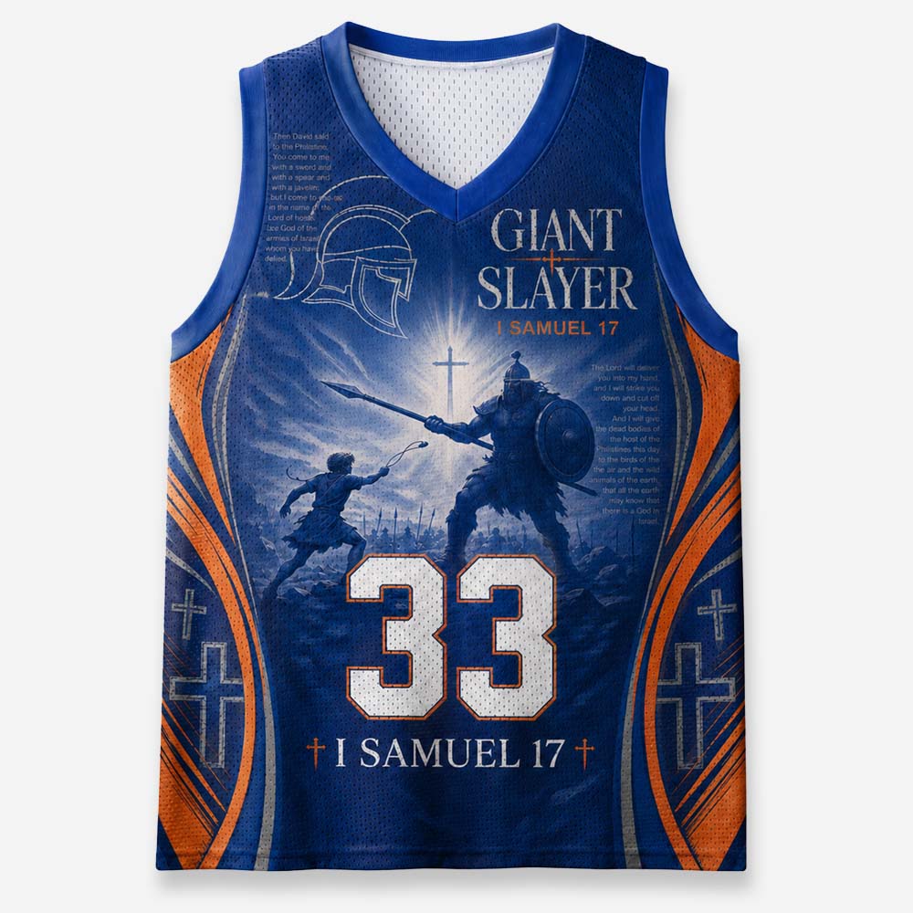Giant Slayer Graphic Mesh Jersey Tank Top