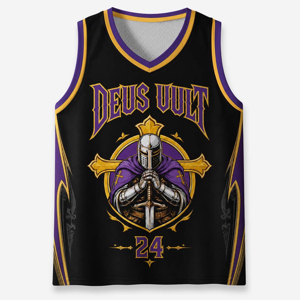Masked King Graphic Mesh Jersey Tank Top