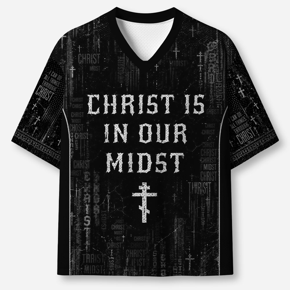 Ornate Relic Graphic Mesh Jersey