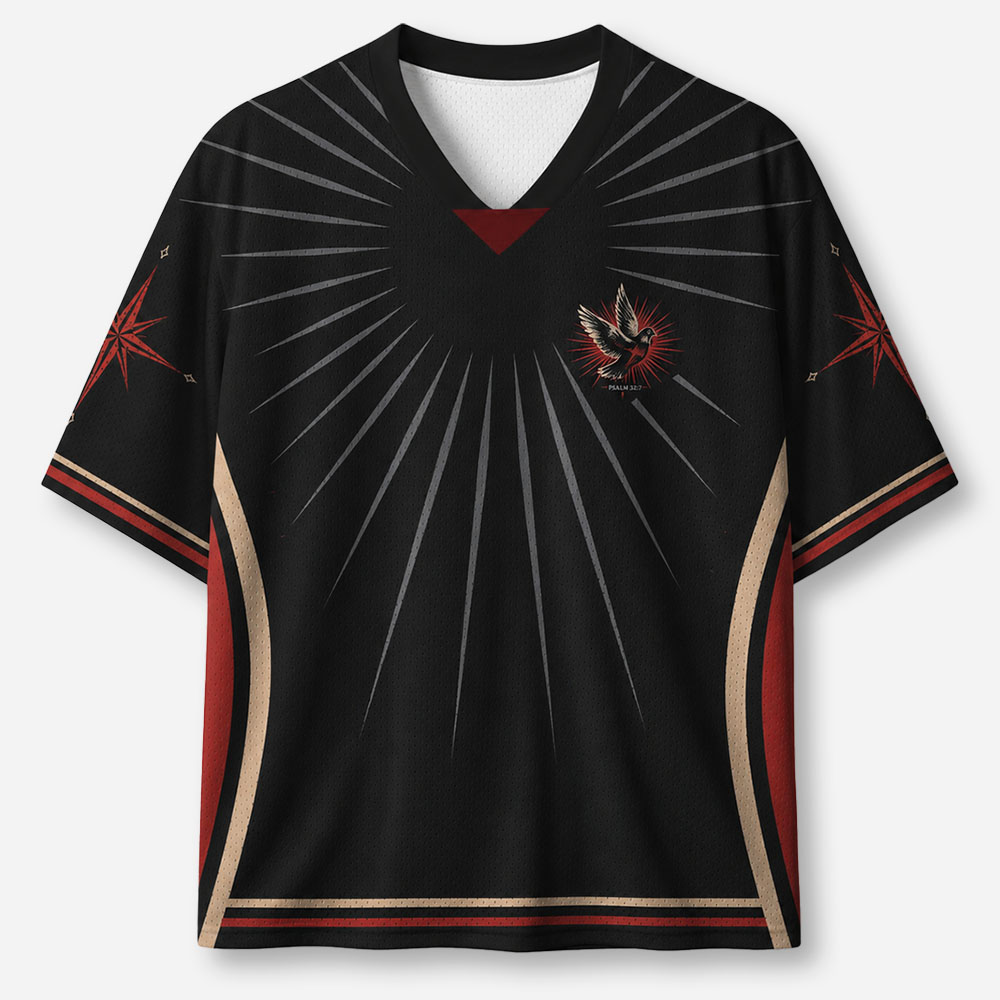 Rescue Dove Graphic Mesh Jersey