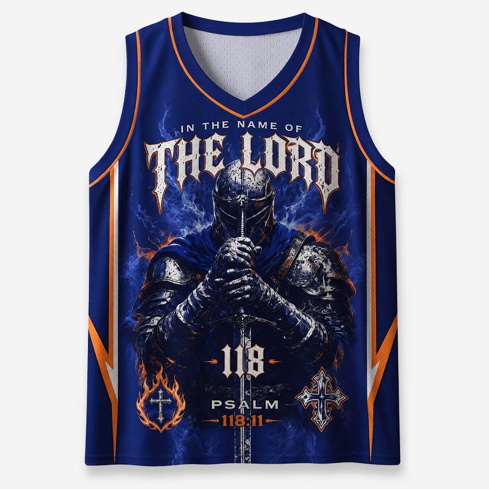 Warfare Knight Graphic Mesh Jersey Tank Top