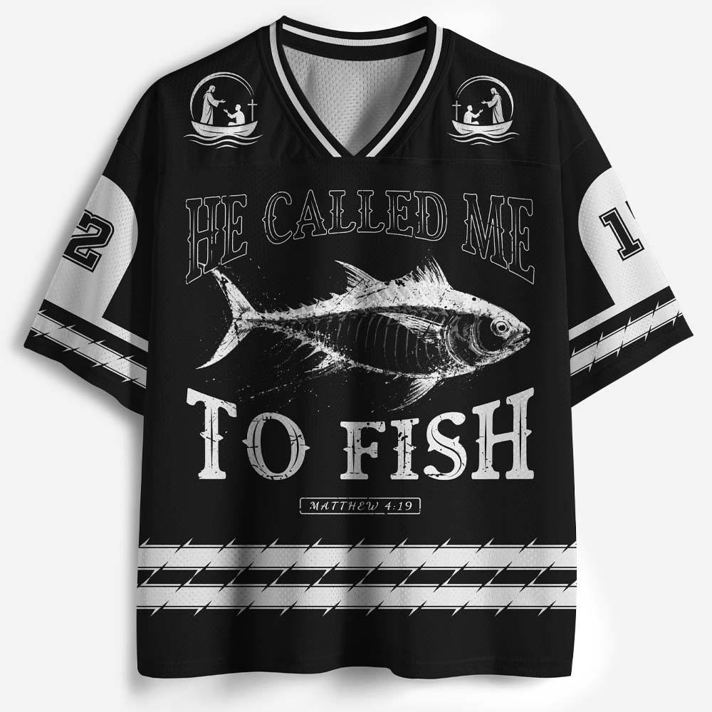 Called to Fish Graphic Mesh Jersey