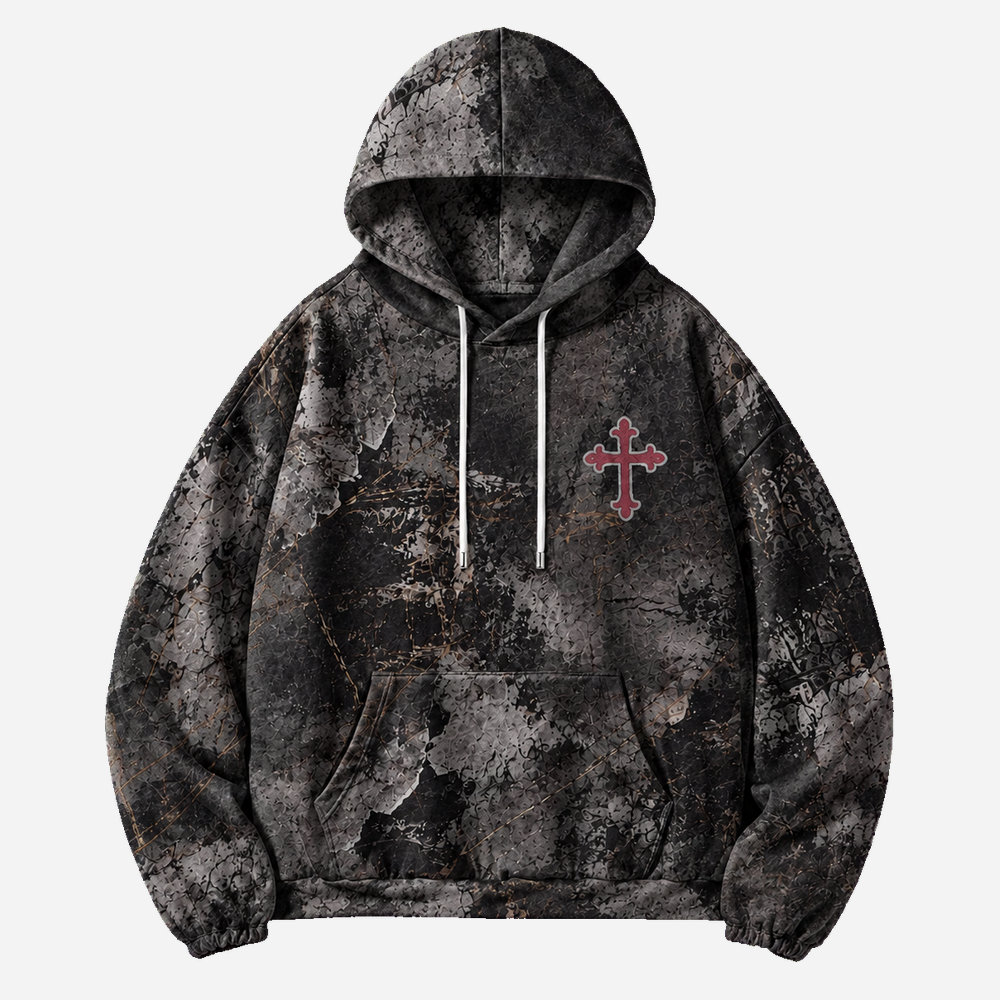 Crowned Defender All Over Print Scuba Hoodie