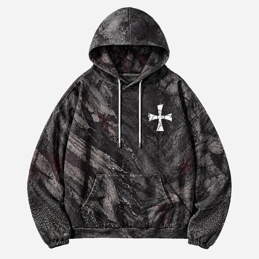 Armored Knight All Over Print Scuba Hoodie